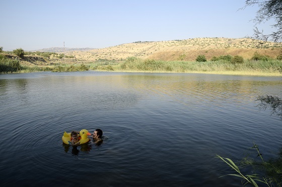 אגם מעלה השחר, האגם בשפך נחל דליות - בקעת כינרות