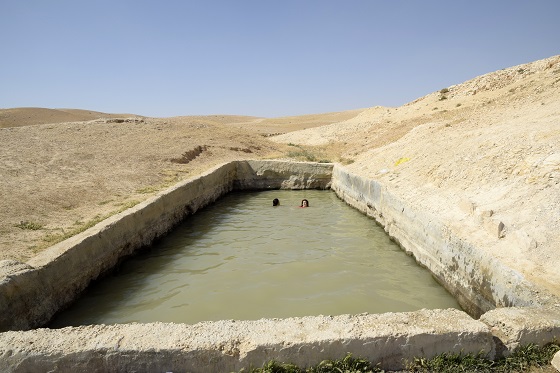 בריכת ביר א-שרקי, דרום הר חברון