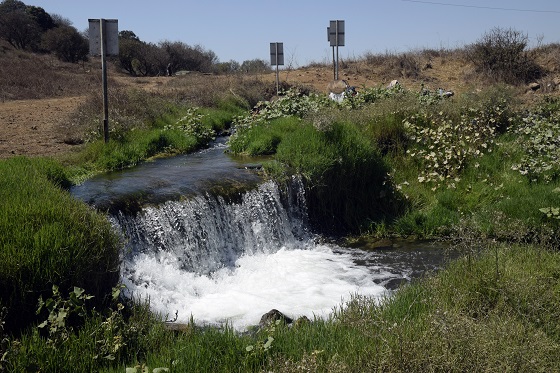 מים חמים במאגר בנטל