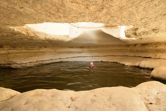 גב זרחן, הגב המדהים מלא במים - צפון הנגב