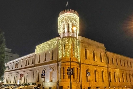 מבנה חצר סרגיי במגרש הרוסים בירושלים