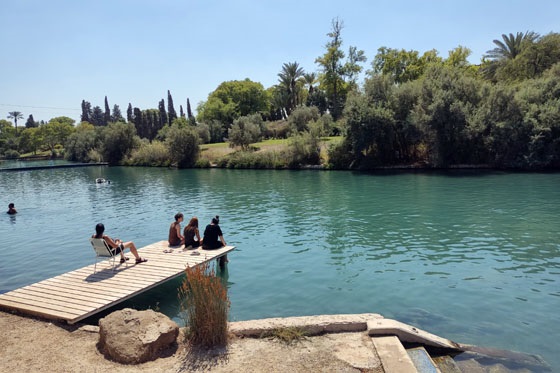 החוף הירוק של נחל האסי (נחל עמל) - עמק בית שאן/המעיינות