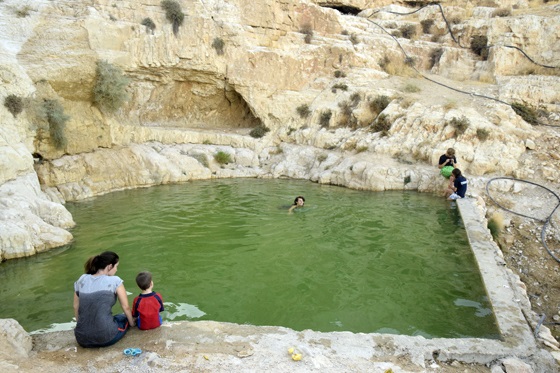 בריכת מבואות יריחו - בקעת הירדן