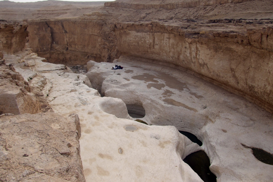 גבי נחל פרס מלאים במחציתם - צפון הערבה