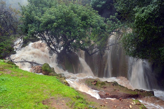 זרימת שיטפון במפלי פרוד - הגליל העליון