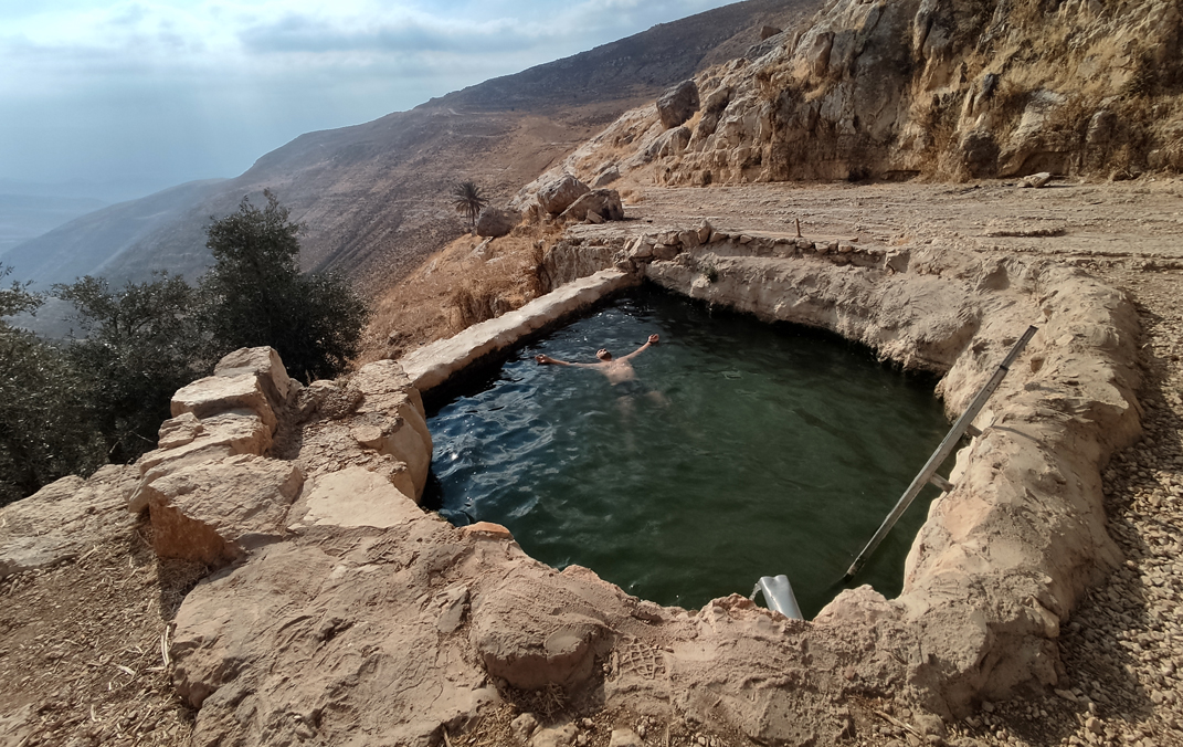 הבריכה הגדולה במעיין עין רשאש