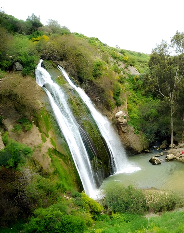 טיולים ומסלולים בצפון - מפלי הטחנה בנחל עמוד