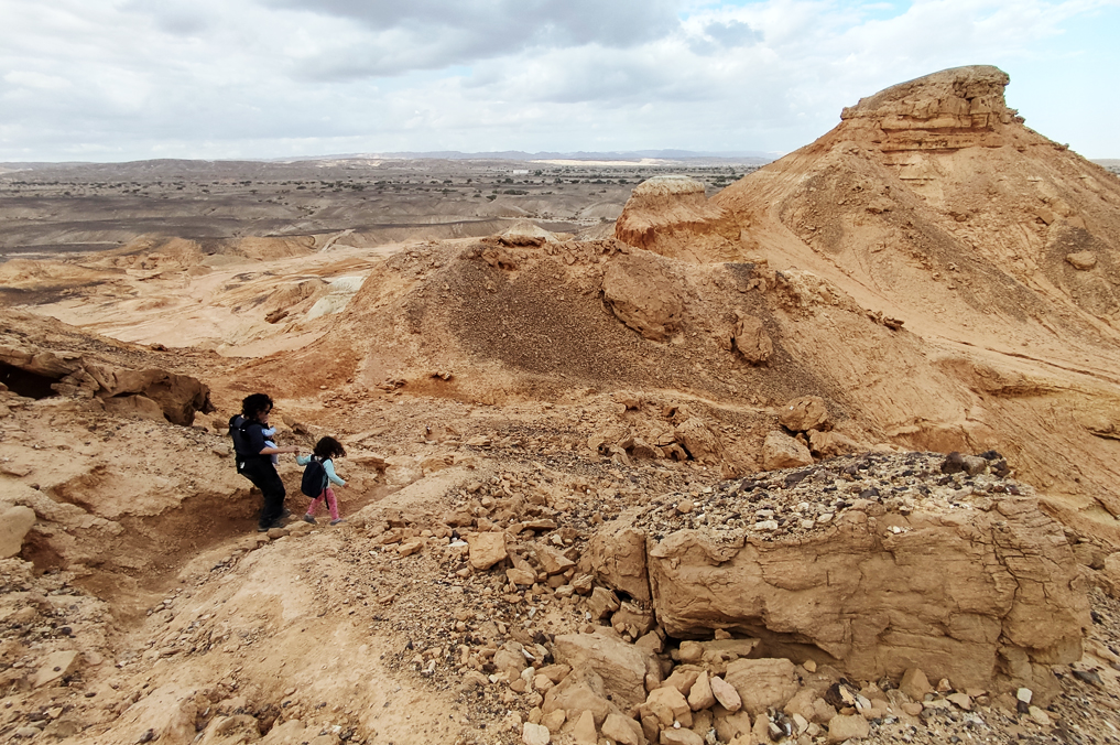 הר השולחן של גבעת חצבה - צפון הערבה